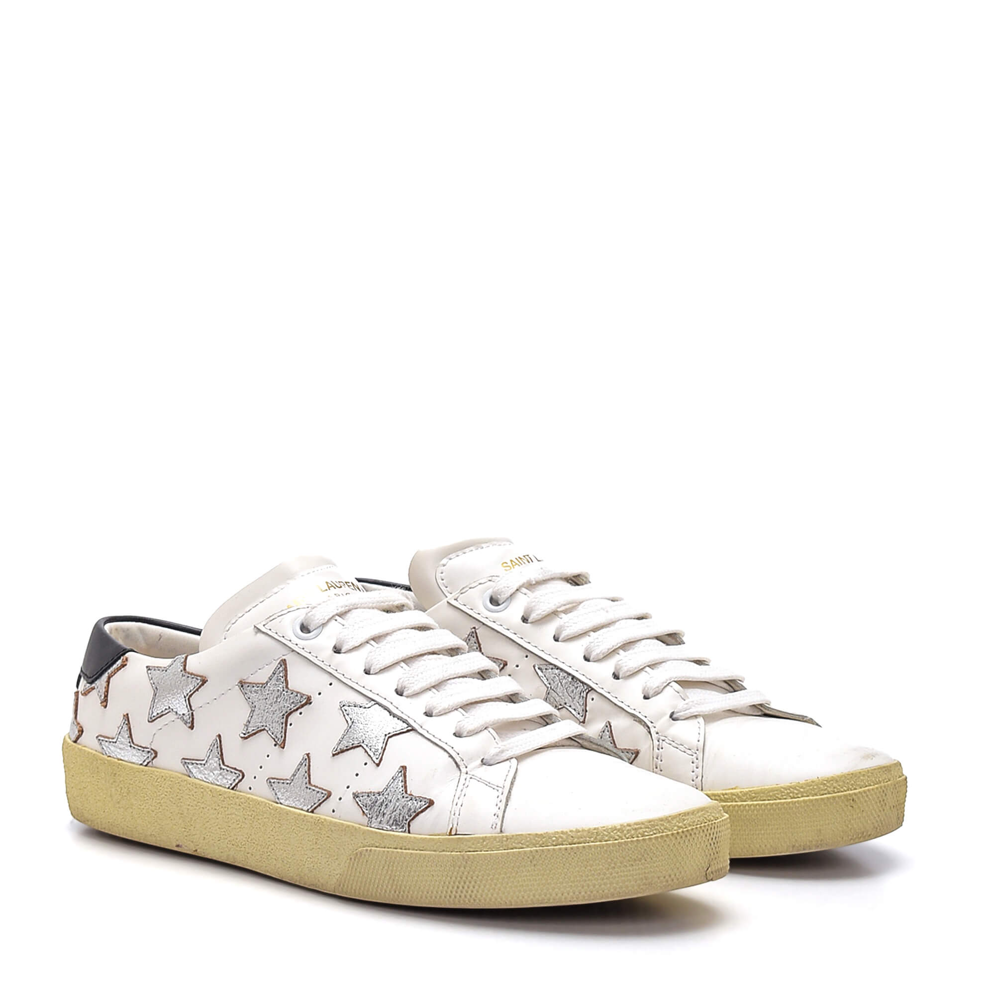 Saint laurent best sale star sneakers